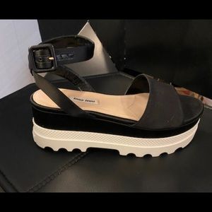 Miu miu resort sandals